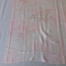 Listing 7 of 13 for Pink Silk Woven Japanese Orchid Fabric Pieces X2 Kimono Panels