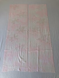Listing 13 of 13 for Pink Silk Woven Japanese Orchid Fabric Pieces X2 Kimono Panels
