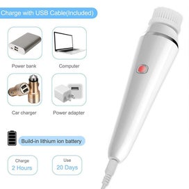 Listing 4 of 4 for Elosung 4 In 1 Electric Facial Cleansing Brush & Massager Ipx6 Waterproof 3 Spee