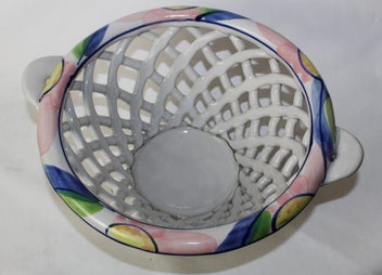Listing 2 of 18 for +++ SUPERB "ROYCE McGLASHEN" POTTERY FRUIT BOWL +++