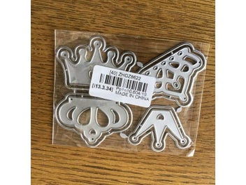 Listing 5 of 8 for 4Pcs Christmas Cutting Dies Craft Scrapbooking Stencils Clear Stamps For