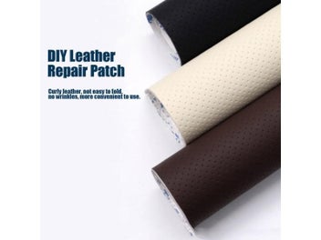 Listing 4 of 8 for Breathable Leather Repair Napa Patch Self Adhesive DIY Large Patches For