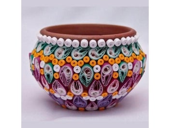 Listing 6 of 9 for Quilling Paper For DIY Hand Craft Monochrome Origami Paper Home Party Event