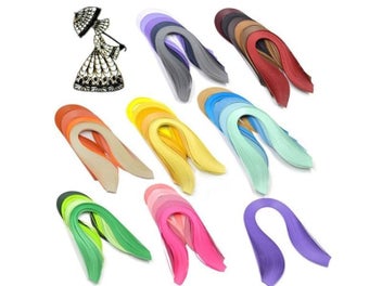 Listing 7 of 9 for Quilling Paper For DIY Hand Craft Monochrome Origami Paper Home Party Event