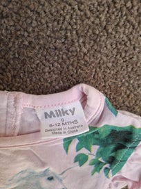 Listing 3 of 4 for Milky unicorn tutu baby dress, EUC, 6-12M