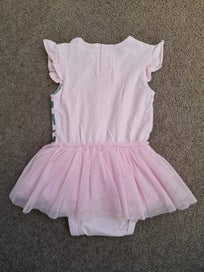 Listing 2 of 4 for Milky unicorn tutu baby dress, EUC, 6-12M