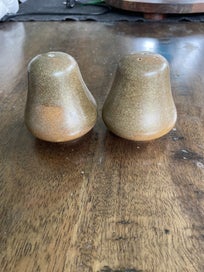 Listing 1 of 1 for Temuka Riverstone salt and pepper shakers