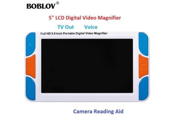 Listing 3 of 8 for Eyoyo 5.0" Inch LCD 3-48X Portable Digital Magnifier Lupa Electronic Video