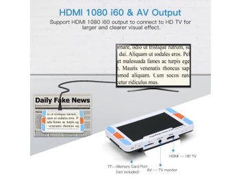 Listing 4 of 8 for Eyoyo 5.0" Inch LCD 3-48X Portable Digital Magnifier Lupa Electronic Video