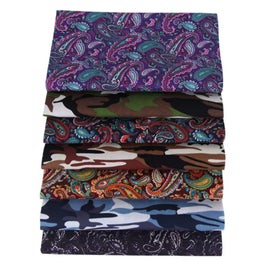 Listing 10 of 19 for 7 Style Fabric Patchwork Bundle 100% Cotton 50x50cm