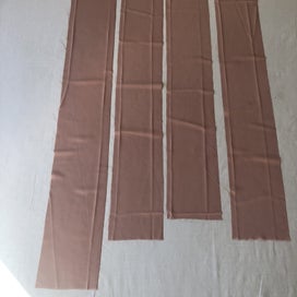 Listing 7 of 8 for Vintage Japanese Silk Fabric Pieces x4 Kimono Panels