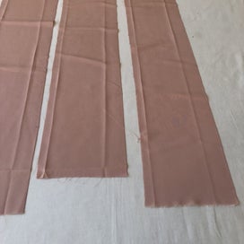 Listing 8 of 8 for Vintage Japanese Silk Fabric Pieces x4 Kimono Panels