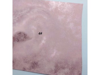 Listing 5 of 8 for 3PCS 21X29CM Synthetic Leather Metallic Gold And Silver PU Leather Fabric For