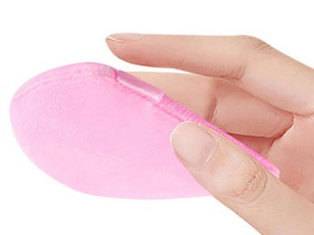 Listing 4 of 9 for Makeup Sponges Triangle Puff Liquid Cream Powder Makeup Eggs Pink 20 Pieces Set