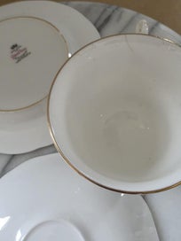 Listing 3 of 19 for Queen Anne Trios and Saucer - Minor Damage