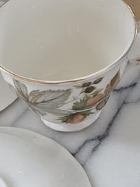 Listing 2 of 19 for Queen Anne Trios and Saucer - Minor Damage