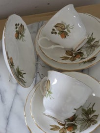 Listing 7 of 19 for Queen Anne Trios and Saucer - Minor Damage