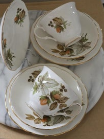 Listing 4 of 19 for Queen Anne Trios and Saucer - Minor Damage