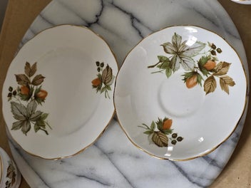 Listing 5 of 19 for Queen Anne Trios and Saucer - Minor Damage