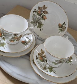 Listing 1 of 19 for Queen Anne Trios and Saucer - Minor Damage