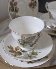 Listing 9 of 19 for Queen Anne Trios and Saucer - Minor Damage