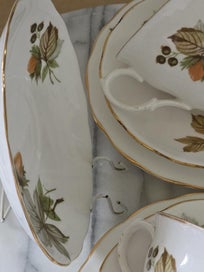 Listing 16 of 19 for Queen Anne Trios and Saucer - Minor Damage