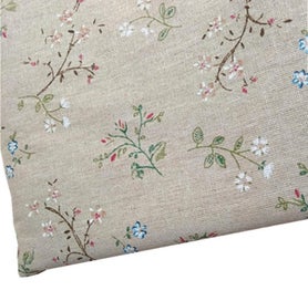 Listing 3 of 3 for Cotton Linen Fabric Floral 1x1.5M