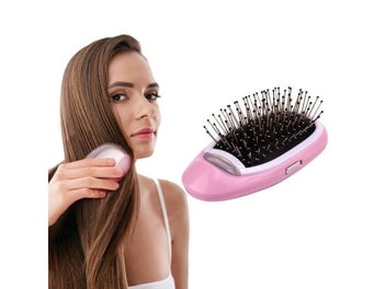 Listing 3 of 9 for Ionic Hair Brush Portable Electric Magic Negative Ion Hair Comb Anti-static