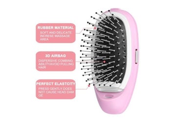 Listing 6 of 9 for Ionic Hair Brush Portable Electric Magic Negative Ion Hair Comb Anti-static