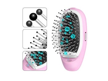 Listing 7 of 9 for Ionic Hair Brush Portable Electric Magic Negative Ion Hair Comb Anti-static