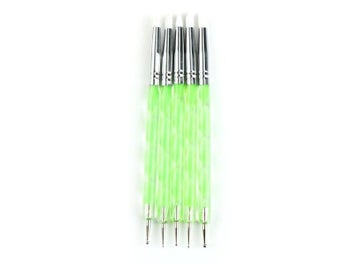 Listing 4 of 8 for 5pcs/8pcs 2 Way Pottery Clay Ball Styluses Tools Polymer Clay Sculpture Tool