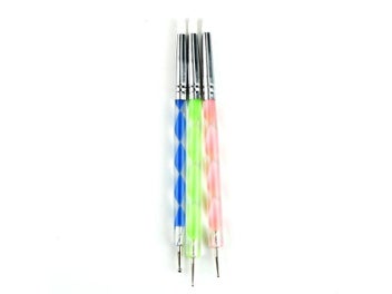 Listing 5 of 8 for 5pcs/8pcs 2 Way Pottery Clay Ball Styluses Tools Polymer Clay Sculpture Tool