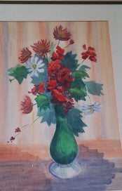 Listing 10 of 20 for +++ BEAUTIFUL FLORAL WATERCOLOUR PAINTING +++