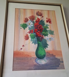 Listing 11 of 20 for +++ BEAUTIFUL FLORAL WATERCOLOUR PAINTING +++