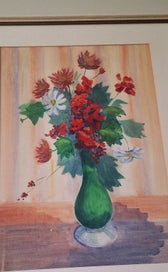 Listing 18 of 20 for +++ BEAUTIFUL FLORAL WATERCOLOUR PAINTING +++