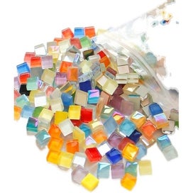 Listing 2 of 8 for Glass Mosaic Tiles 100pcs DIY Crafts Art Pack