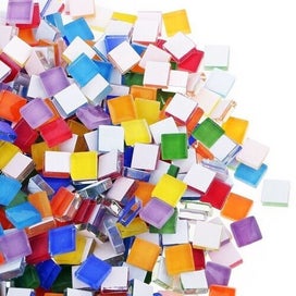 Listing 6 of 8 for Glass Mosaic Tiles 100pcs DIY Crafts Art Pack