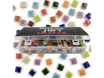 Listing 5 of 9 for 100g DIY Ceramic Mosaic Tiles Glass Mirror Handmade Ornaments Tiles Wall Crafts