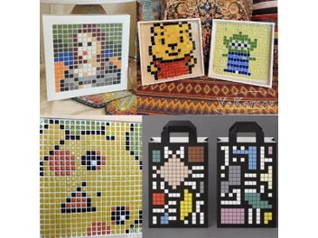 Listing 6 of 9 for 100g DIY Ceramic Mosaic Tiles Glass Mirror Handmade Ornaments Tiles Wall Crafts