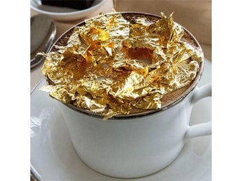 Listing 4 of 9 for 100 Pcs Sheets Pure 24K Gold Foil Leaf Anti-Aging Gilding For Food Decorations