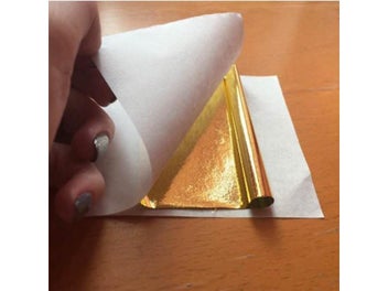 Listing 7 of 9 for 100 Pcs Sheets Pure 24K Gold Foil Leaf Anti-Aging Gilding For Food Decorations