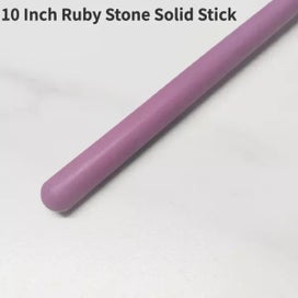 Listing 4 of 8 for 3000 Grit Ruby Grinding Stone 10 Inch Solid Sharpening Stick Rod Sharpener