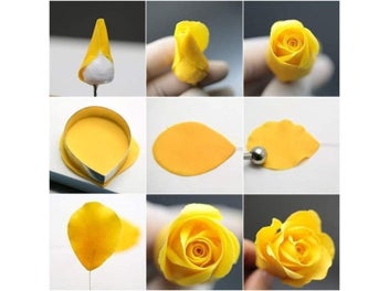 Listing 5 of 8 for 7Pcs Clay Cutter Stainless Steel Drop Round Ceramic Pottery Designer DIY