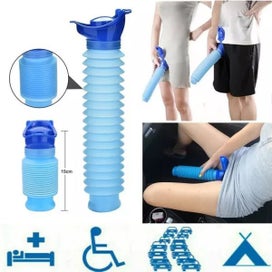 Listing 3 of 8 for 2Pcs 750ML Portable Standing Pee Bottle Shrinkable Adult Urinal Travel Outdoor