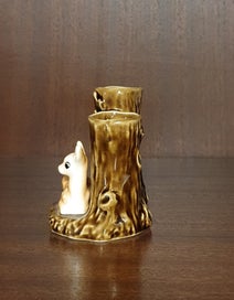 Listing 3 of 6 for SylvaC 4290 Double Tree Trunk and Fawn Bud Vase
