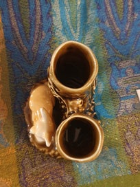 Listing 6 of 6 for SylvaC 4290 Double Tree Trunk and Fawn Bud Vase