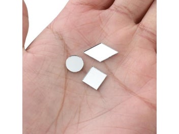 Listing 4 of 7 for 250PCS/lot Mirror Mosaic Tiles Round Diamond Square Mini Glass Mosaic DIY Craft