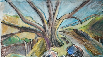 Listing 2 of 13 for Barbara Blackmore Fowler pastel on paper