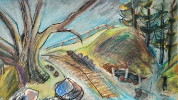 Listing 3 of 13 for Barbara Blackmore Fowler pastel on paper