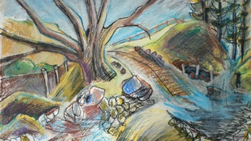 Listing 6 of 13 for Barbara Blackmore Fowler pastel on paper